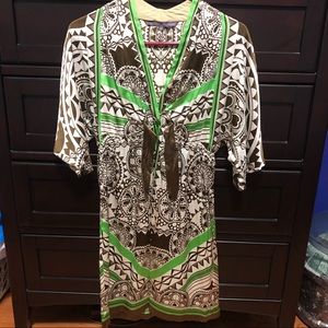 Hale Bob dolman sleeve dress Small